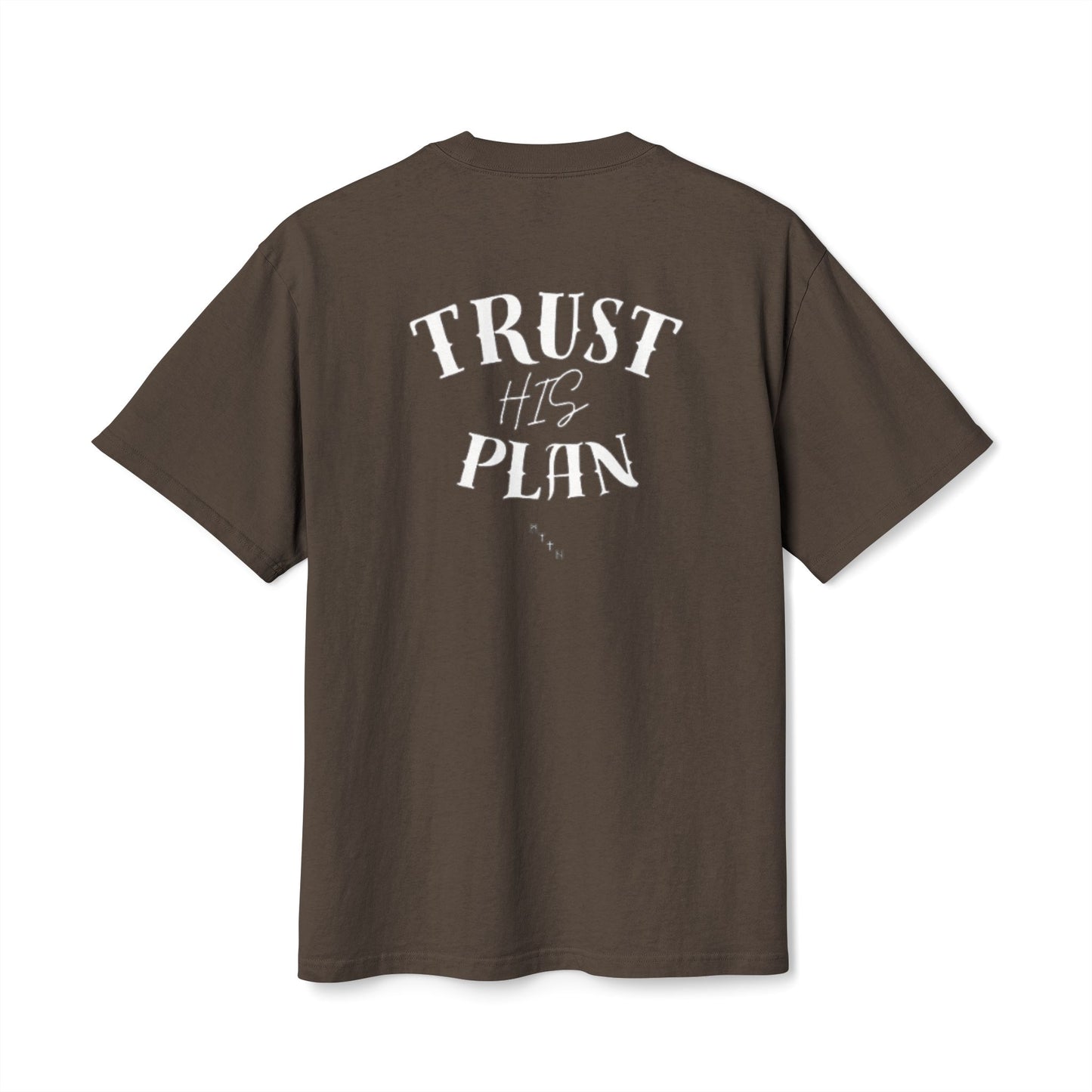 "Trust His Plan" Unisex Faded Tee (DARK)