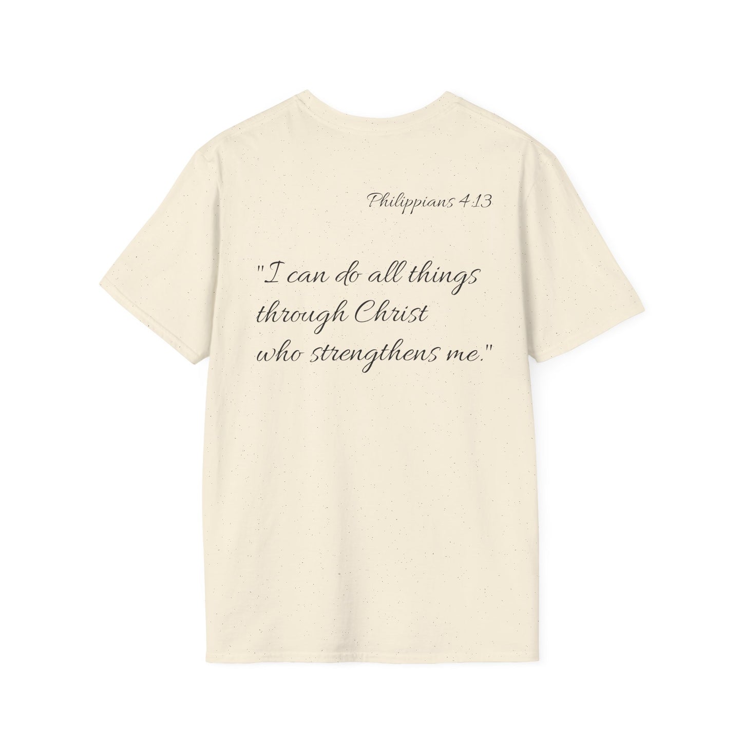 Philippians 4:13 Christian Unisex Tee (LIGHT)