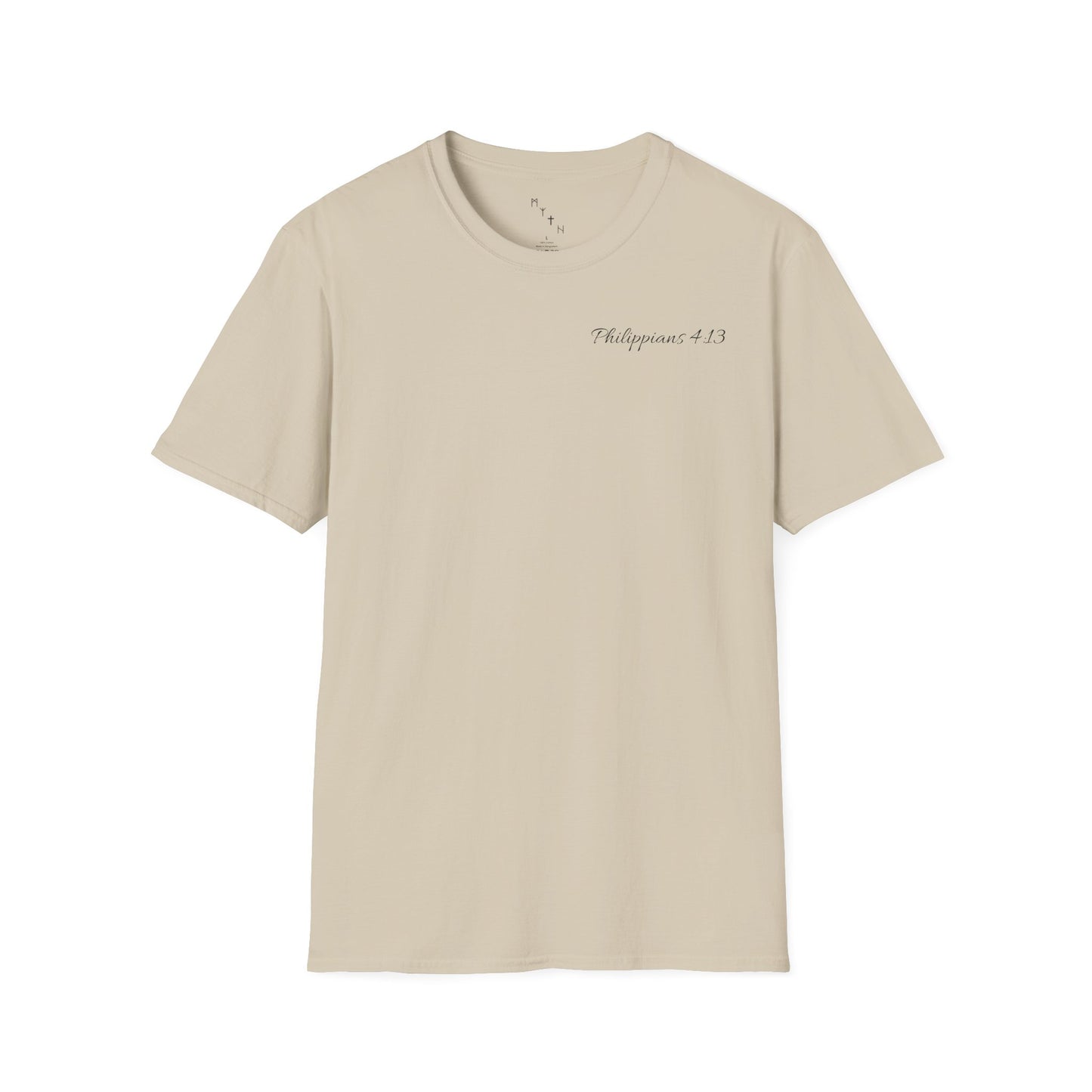 Philippians 4:13 Christian Unisex Tee (LIGHT)