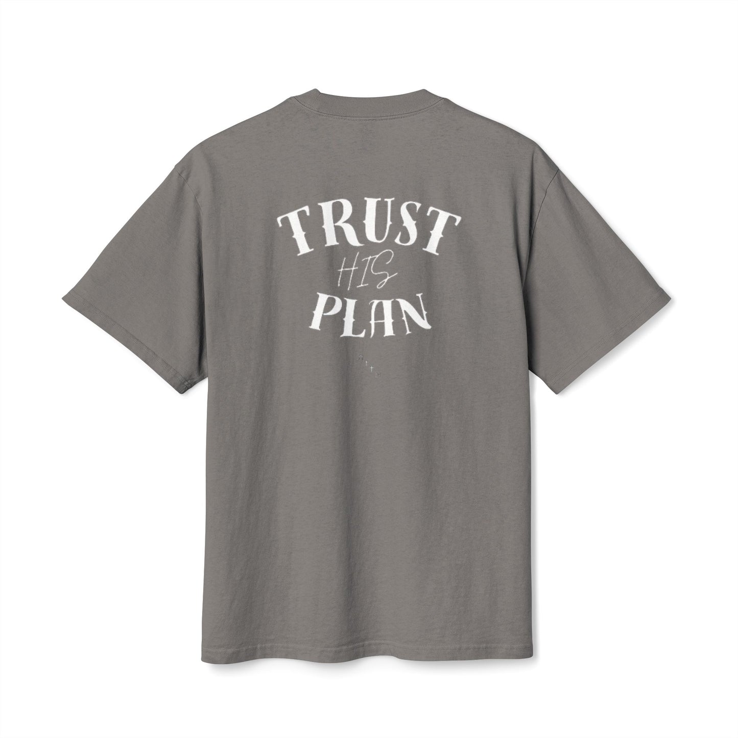 "Trust His Plan" Unisex Faded Tee (DARK)