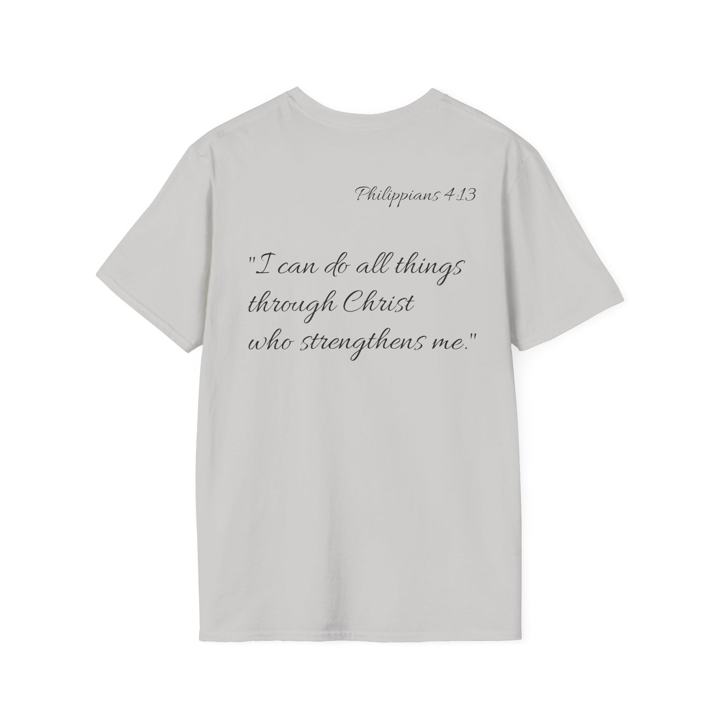 Philippians 4:13 Christian Unisex Tee (LIGHT)