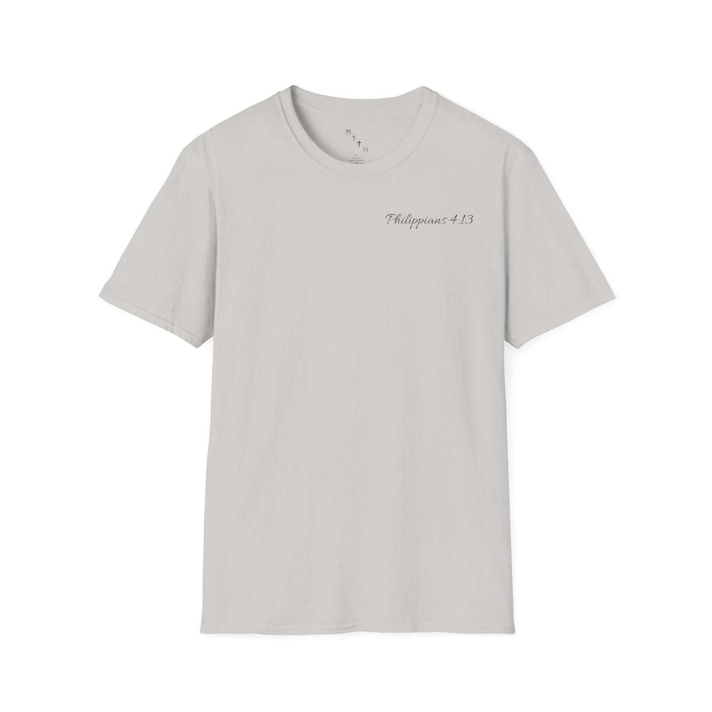Philippians 4:13 Christian Unisex Tee (LIGHT)